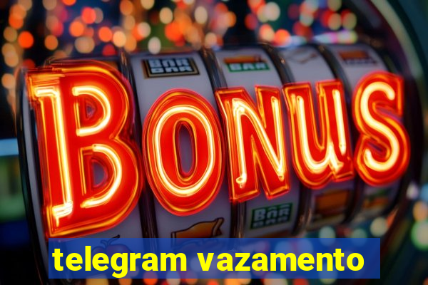 telegram vazamento